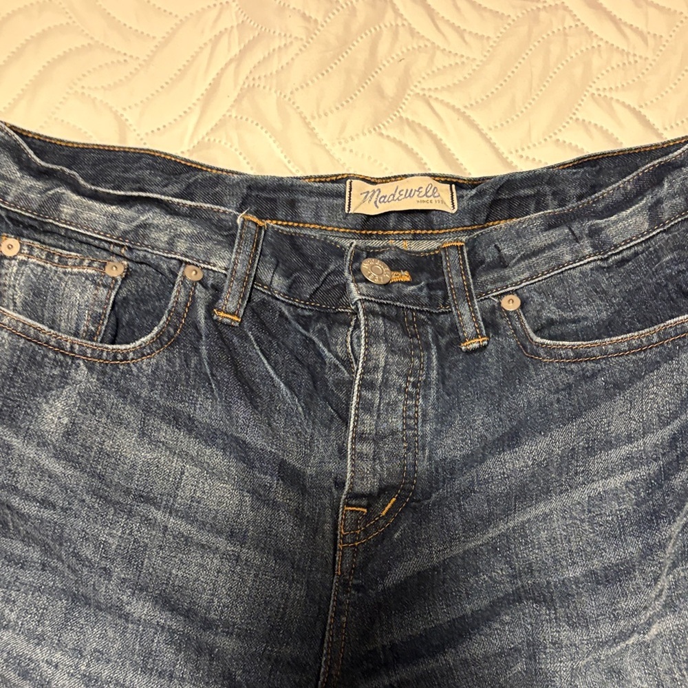 Madewell Women's Blue Jean Shorts